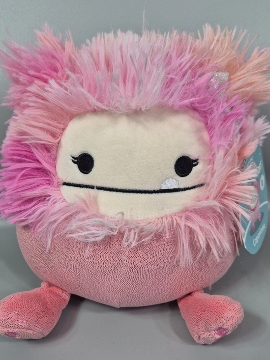 Squishmallows Other - Squishmallows Caparinne the Rainbow Pink Bigfoot Sasquatch -8” Plush NWT